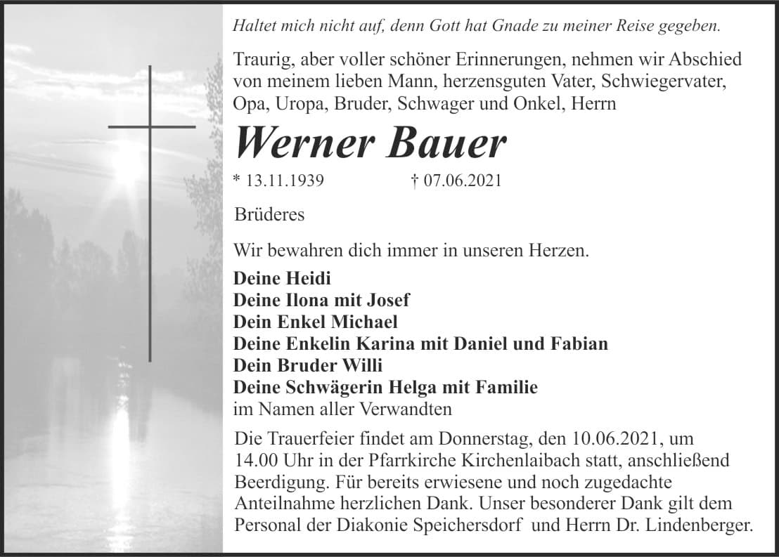 Herr Werner Bauer