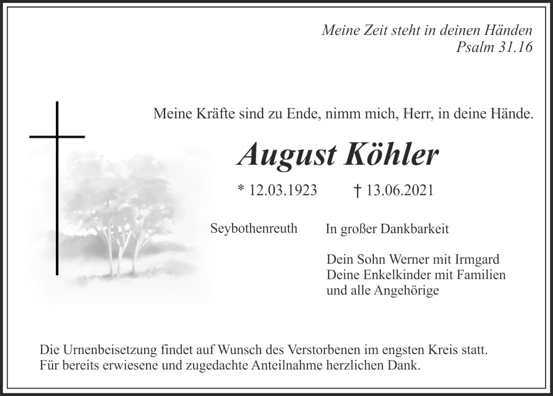 Herr August Köhler