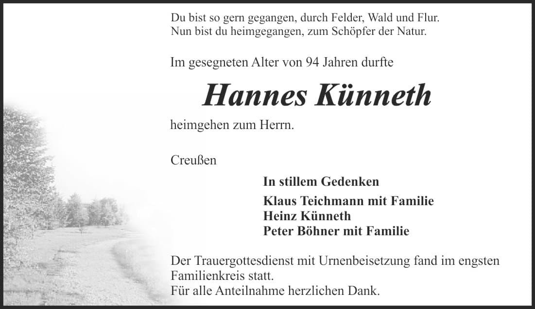 Herr Hannes Künneth