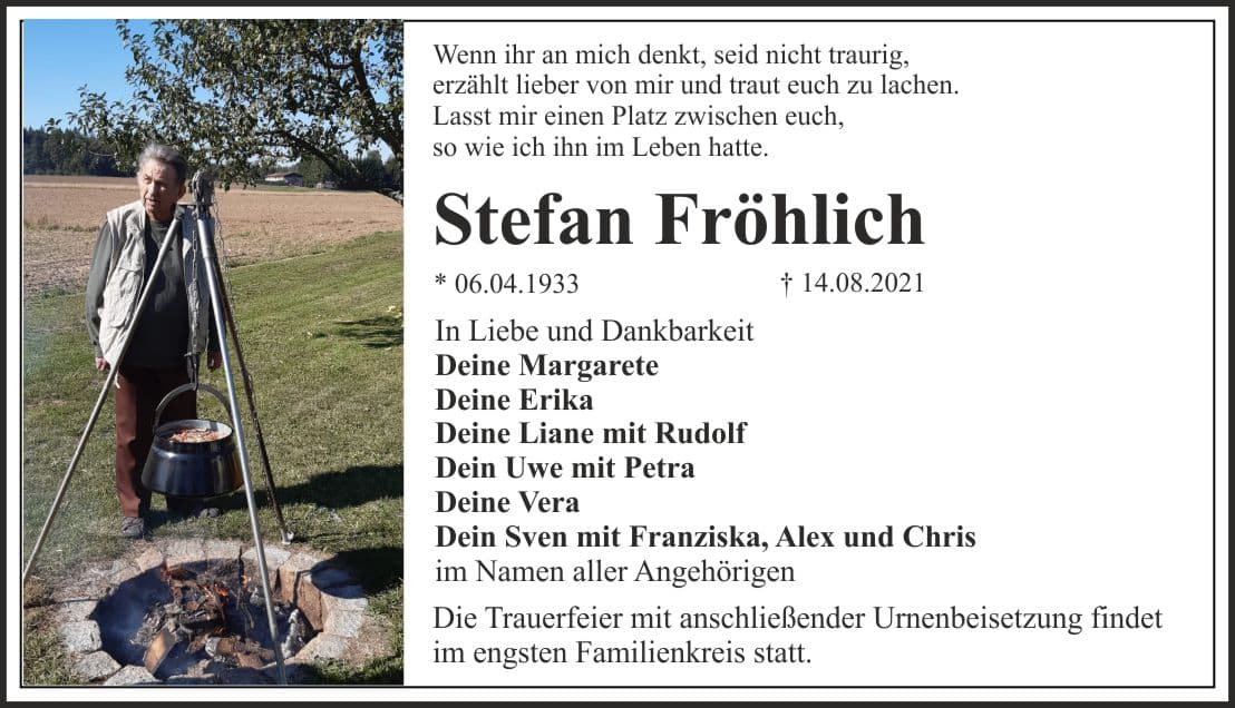 Herr Stefan Fröhlich