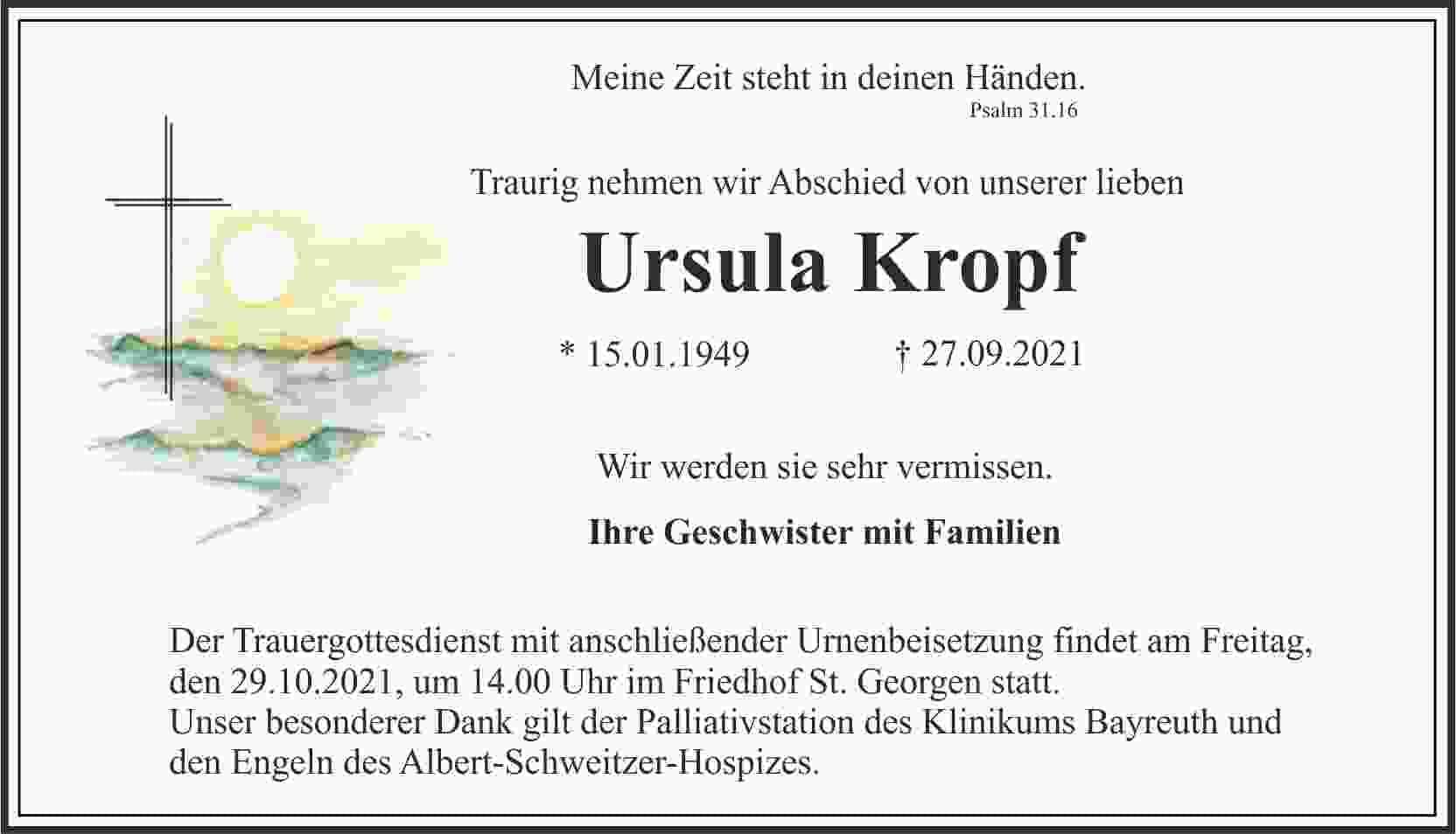 Frau Ursula Kropf