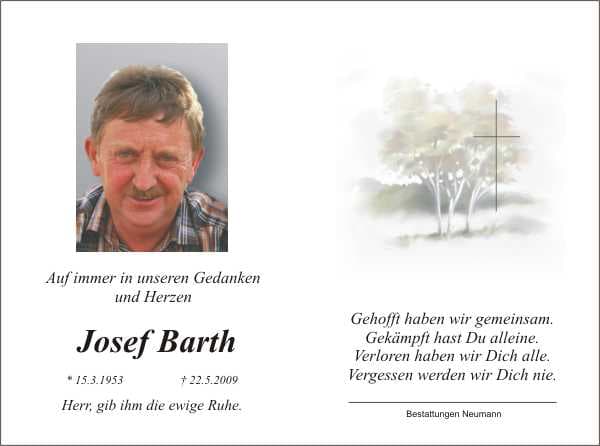 Herr Josef Barth