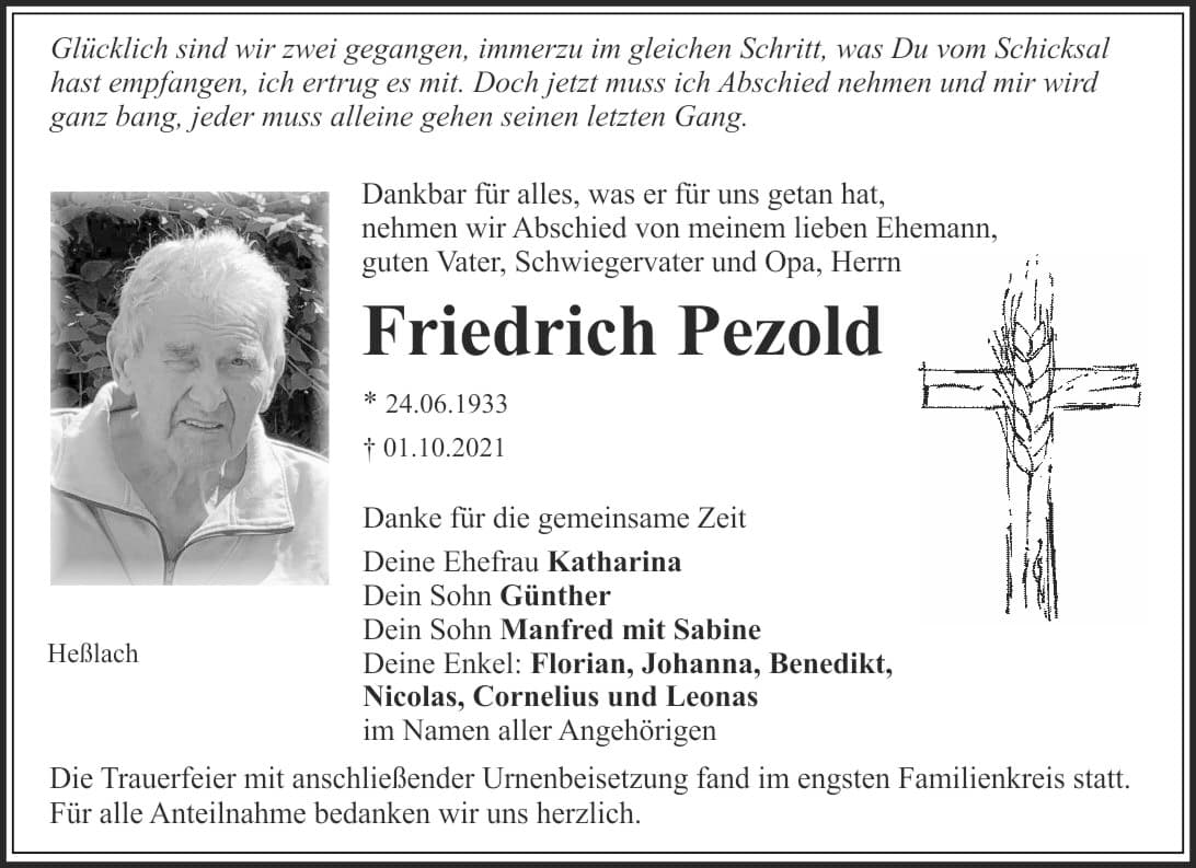 Herr Friedrich Pezold