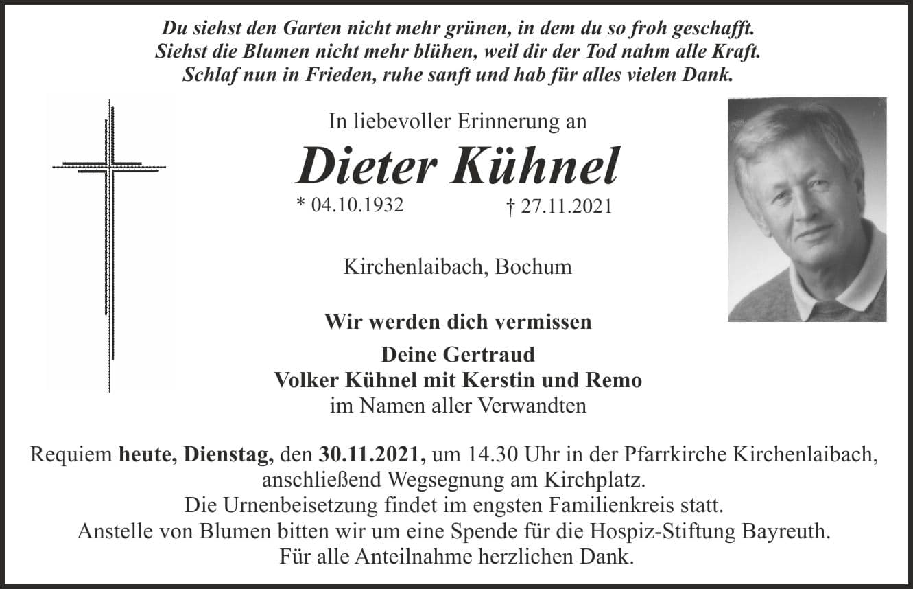 Herr Dieter Kühnel