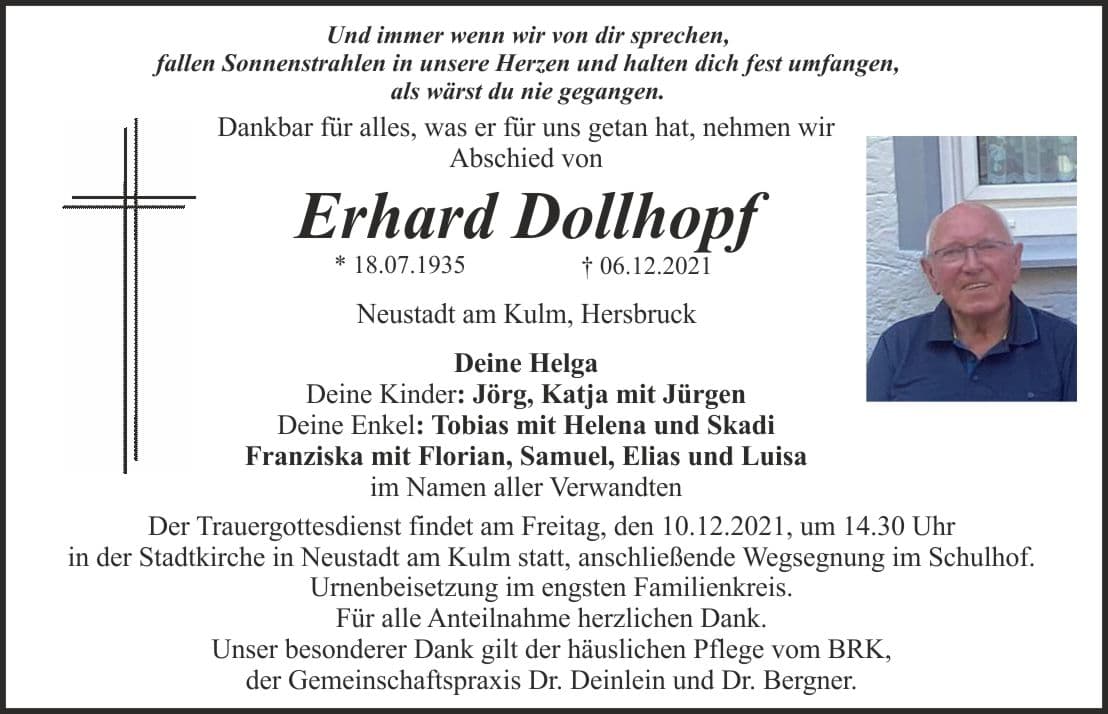 Herr Erhard Dollhopf