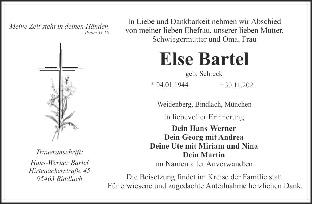 Frau Else Bartel