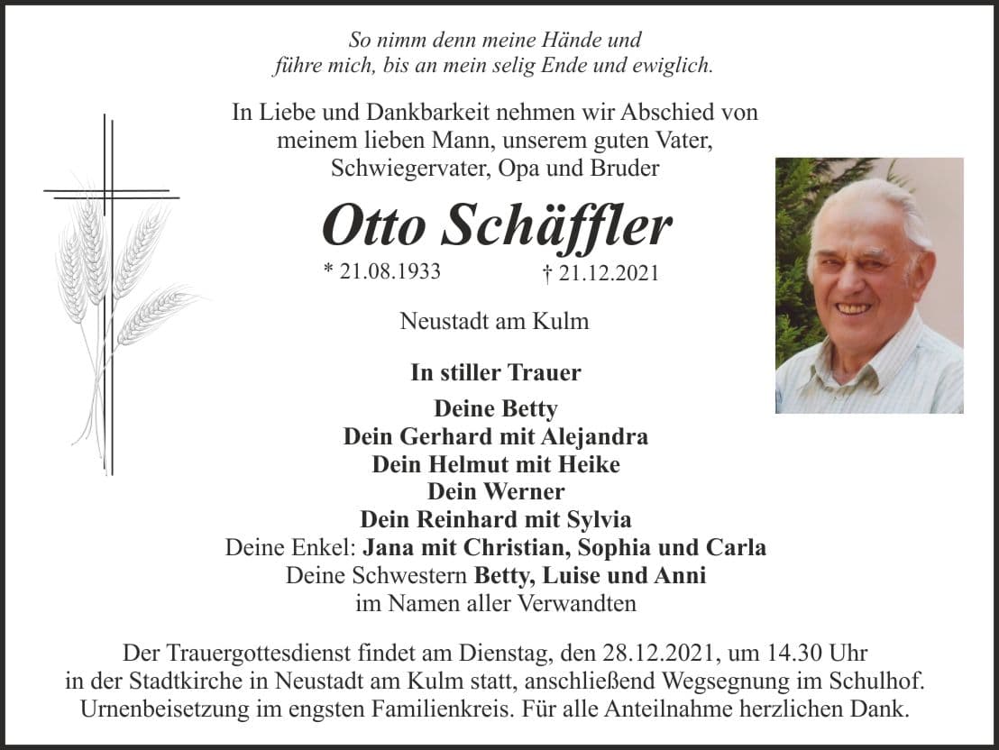 Herr Otto Schäffler