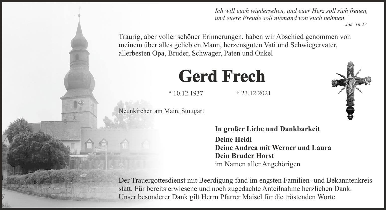 Herr Gerd Frech
