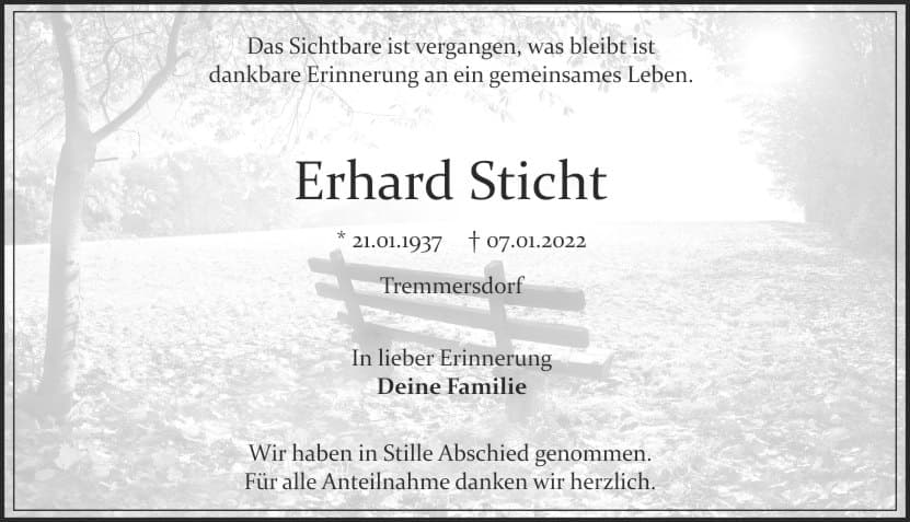 Herr Erhard Sticht