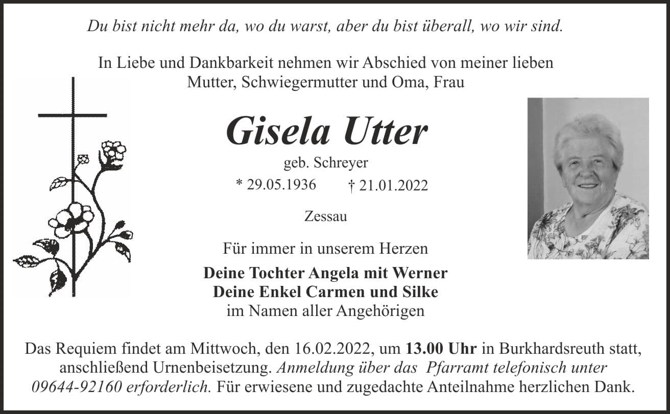 Frau Gisela Utter