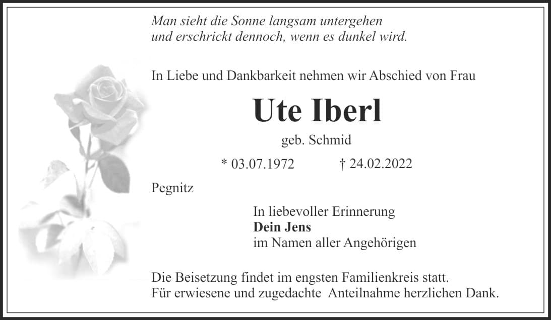 Frau Ute Iberl