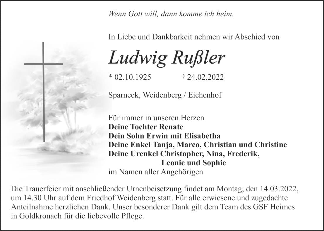 Herr Ludwig Rußler