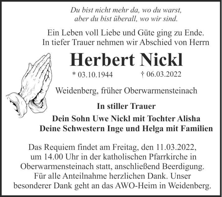 Herr Herbert Nickl