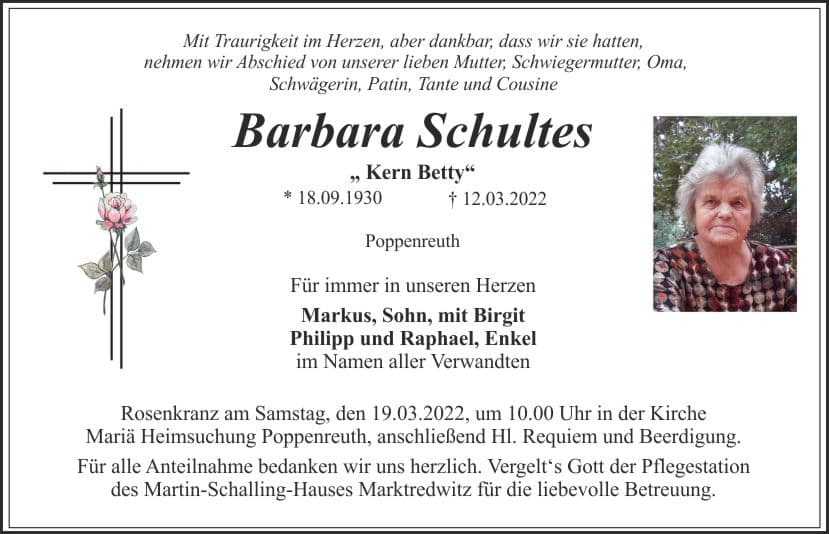 Frau Barbara Schultes