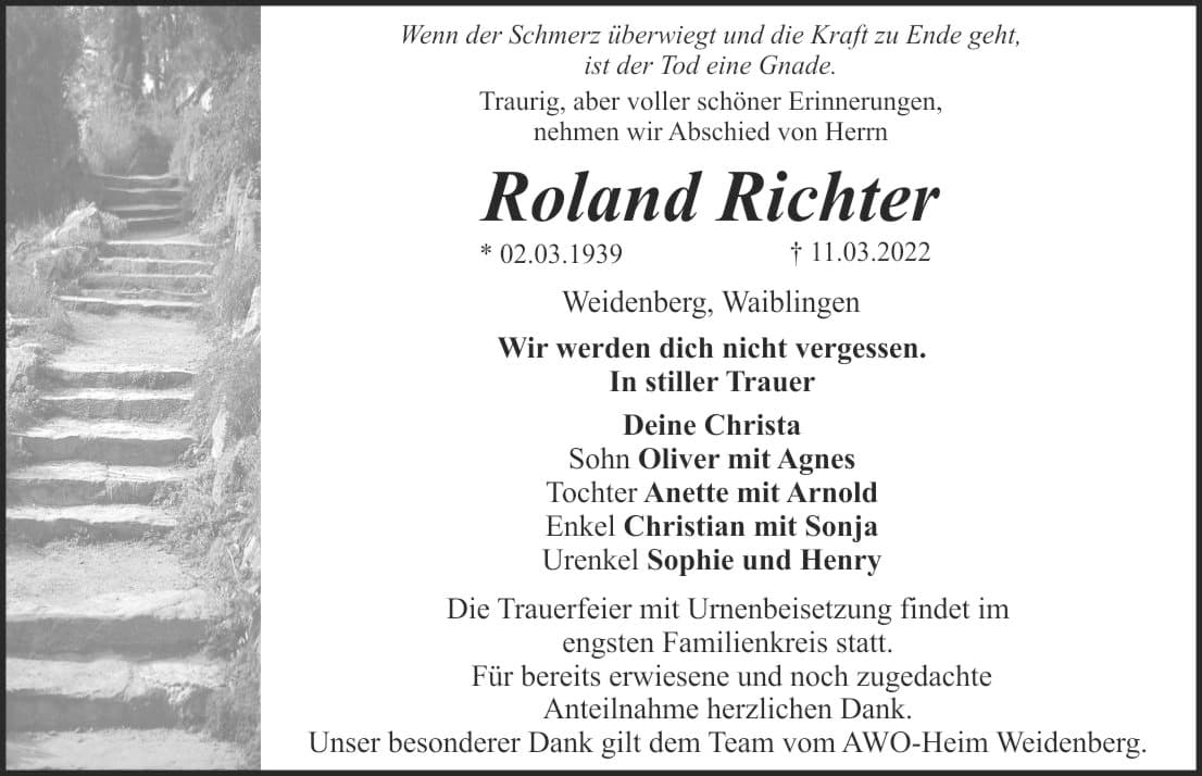 Herr Roland Richter