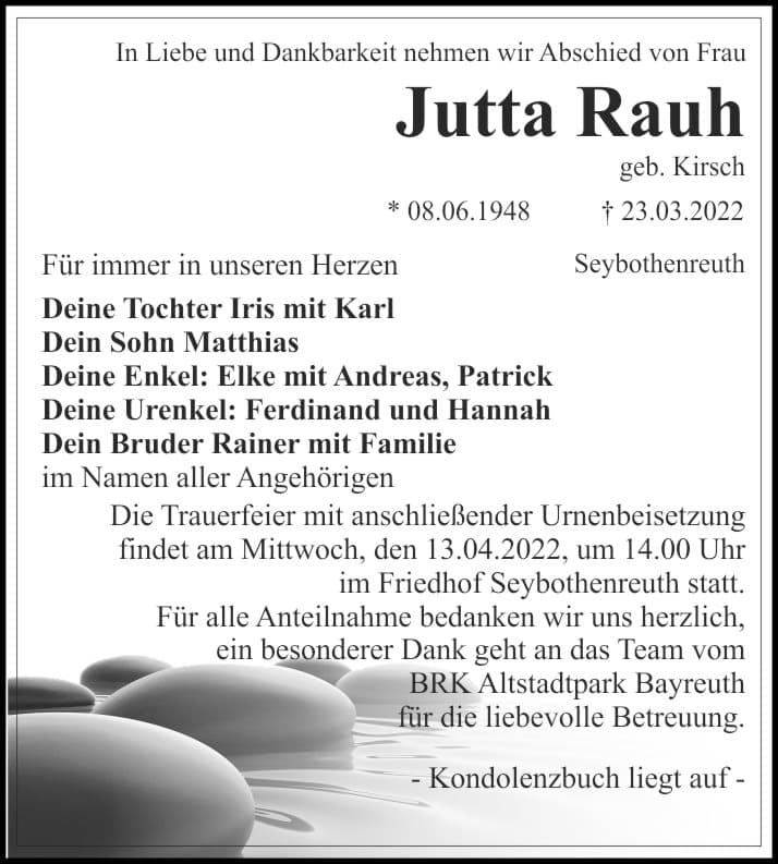 Frau Jutta Rauh
