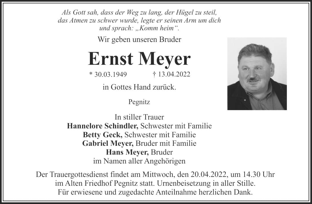 Herr Ernst Meyer