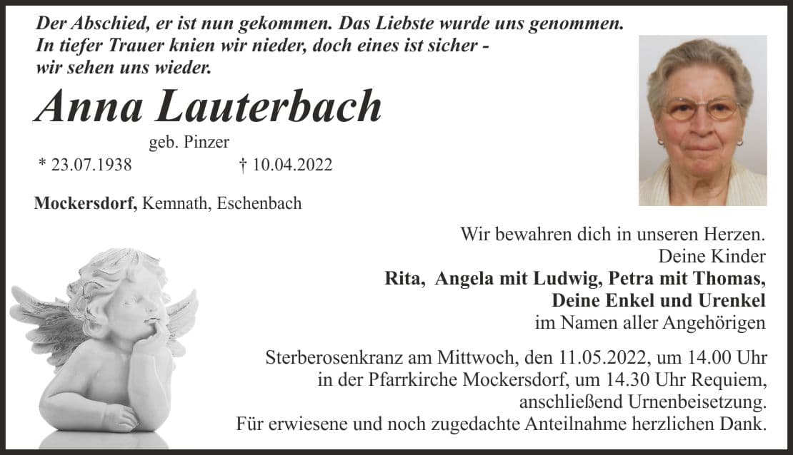 Frau Anna Lauterbach