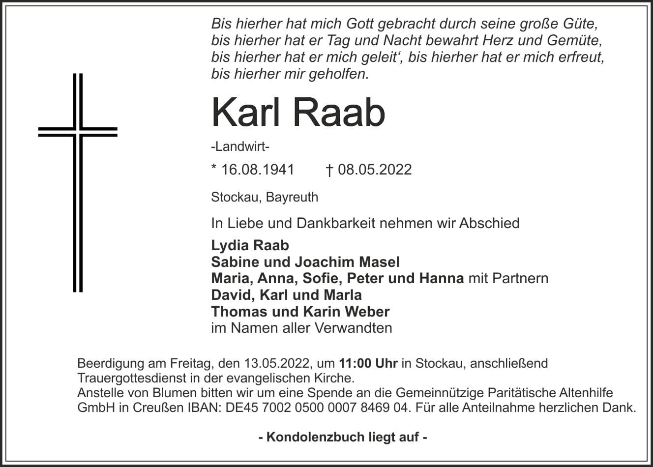 Herr Karl Raab
