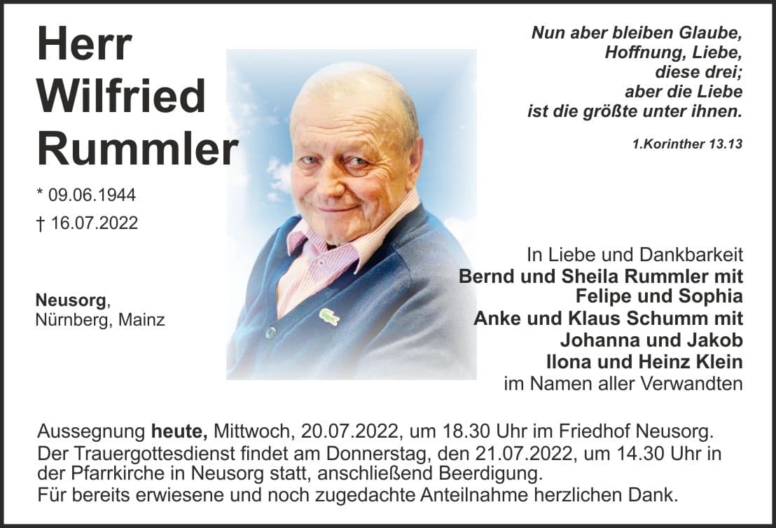 Herr Wilfried Rummler
