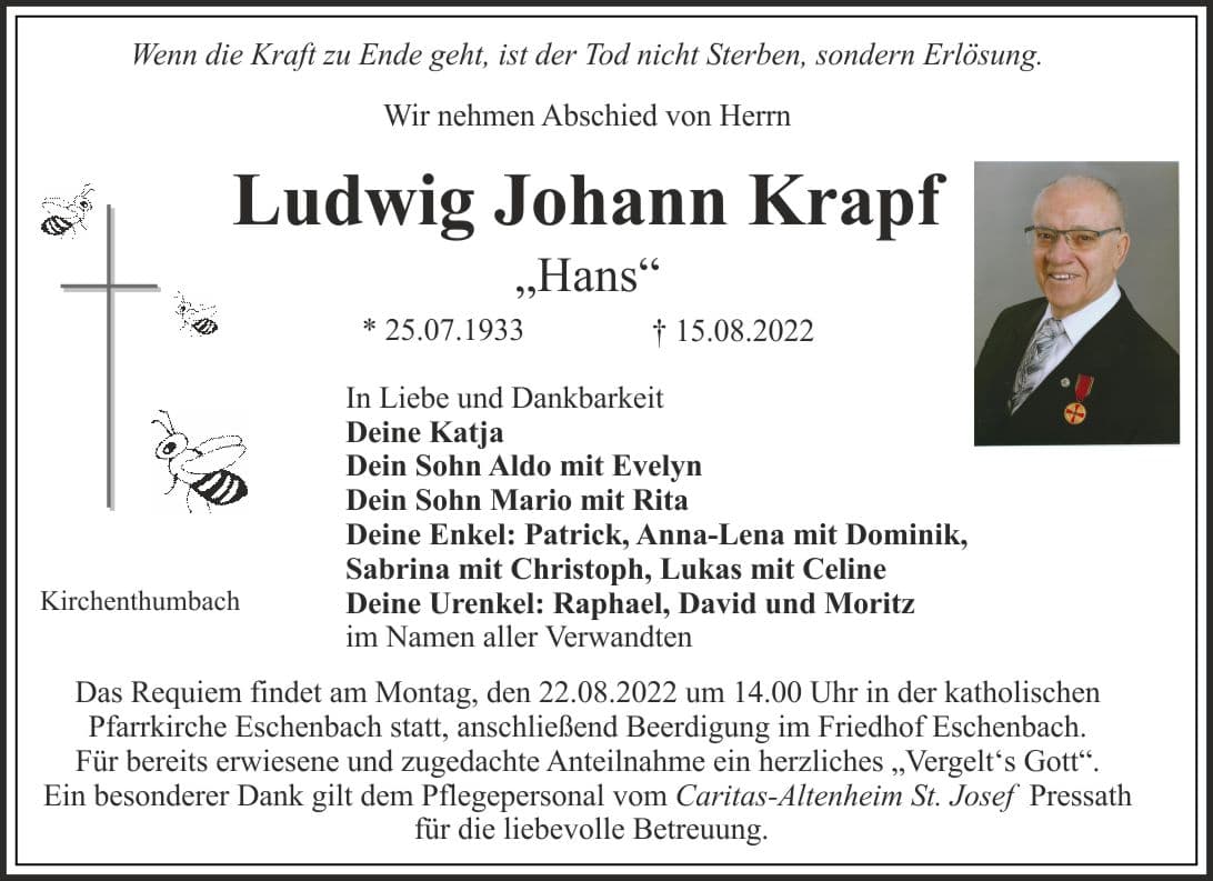 Herr Ludwig Krapf