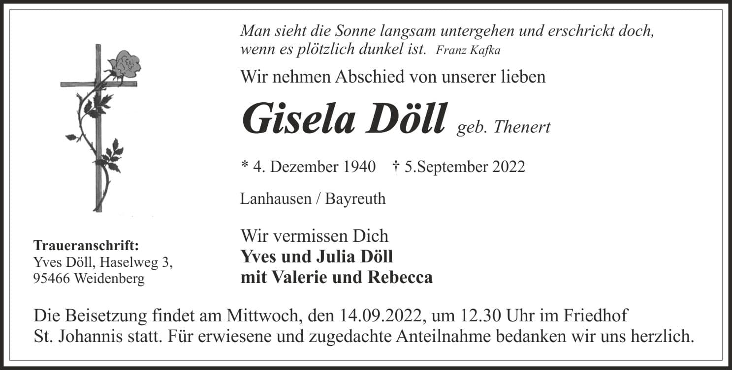 Frau Gisela Döll