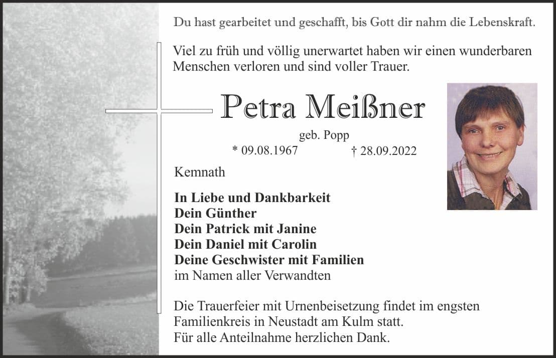 Frau Petra Meißner