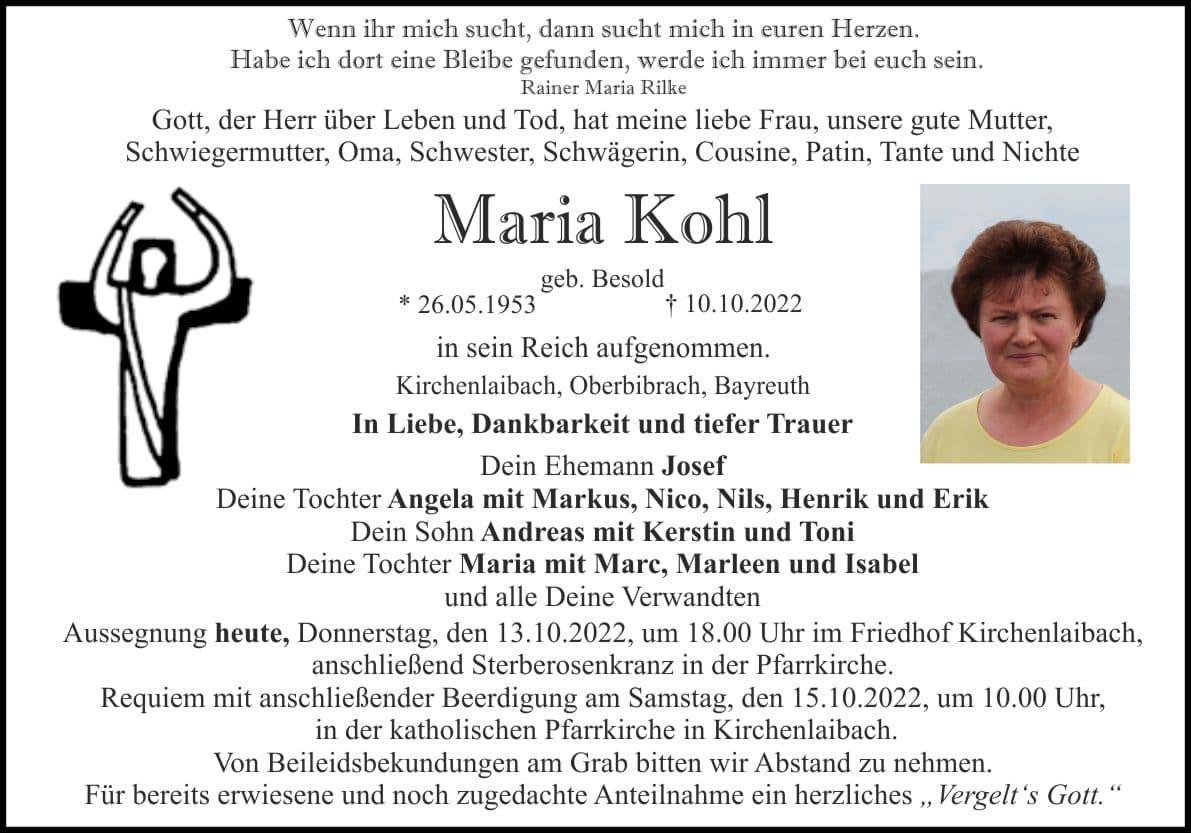 Frau Maria Kohl