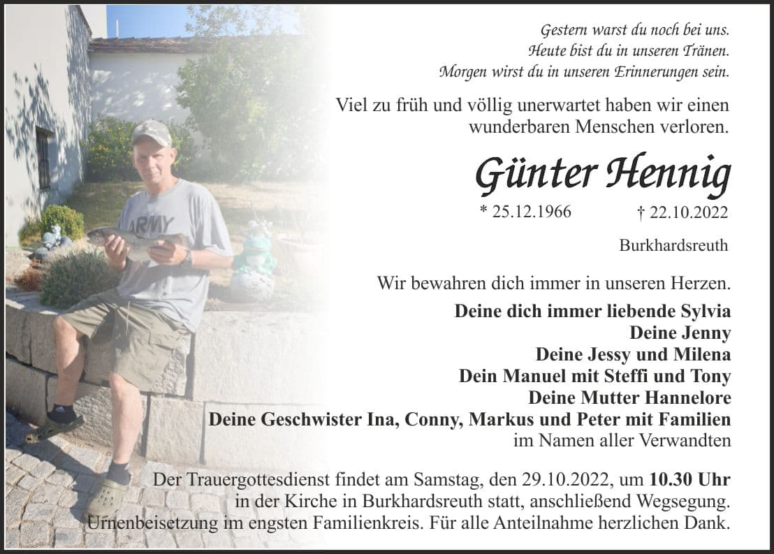 Herr Günter Hennig