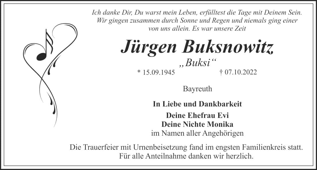 Herr Jürgen Buksnowitz
