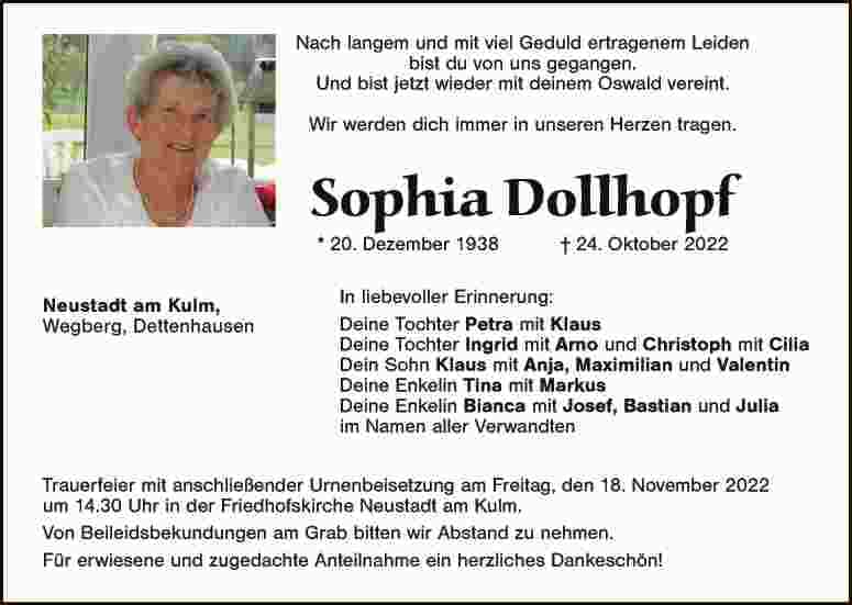 Frau Sophia Dollhopf