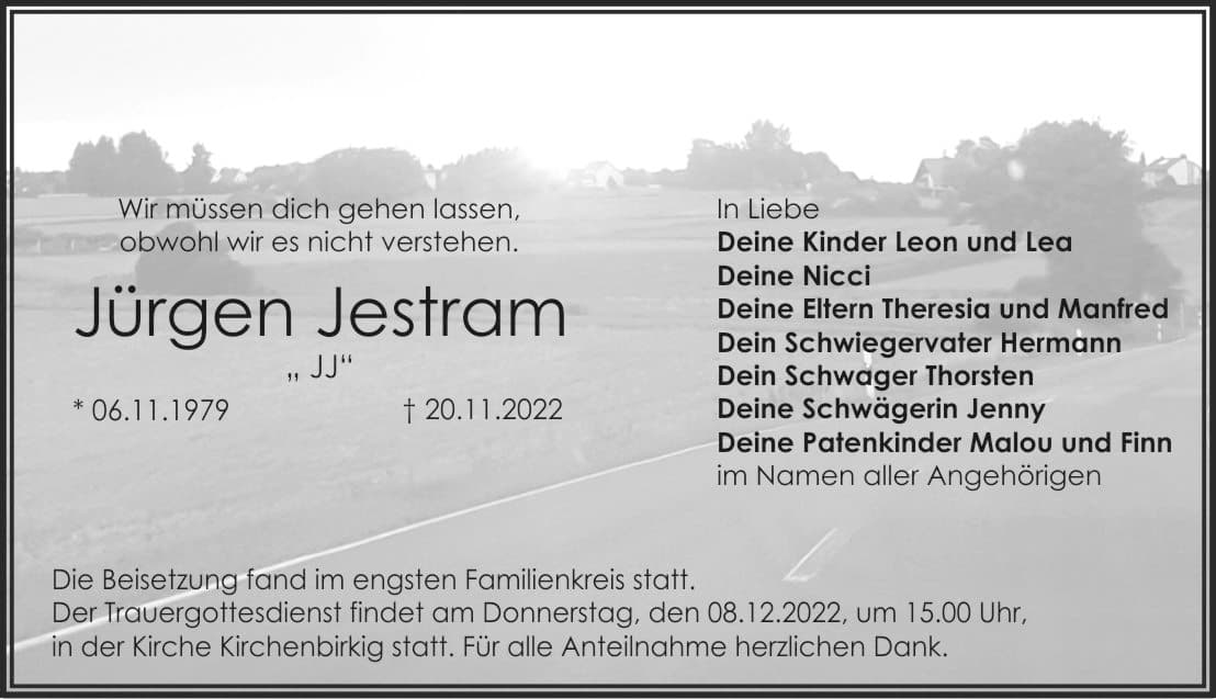 Herr Jürgen Jestram