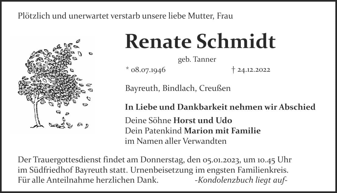 Frau Renate Schmidt
