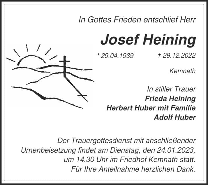 Herr Josef Heining