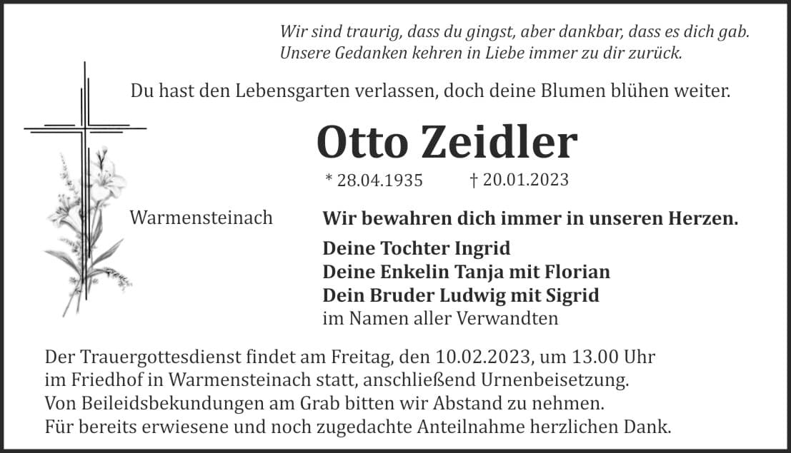 Herr Otto Zeidler