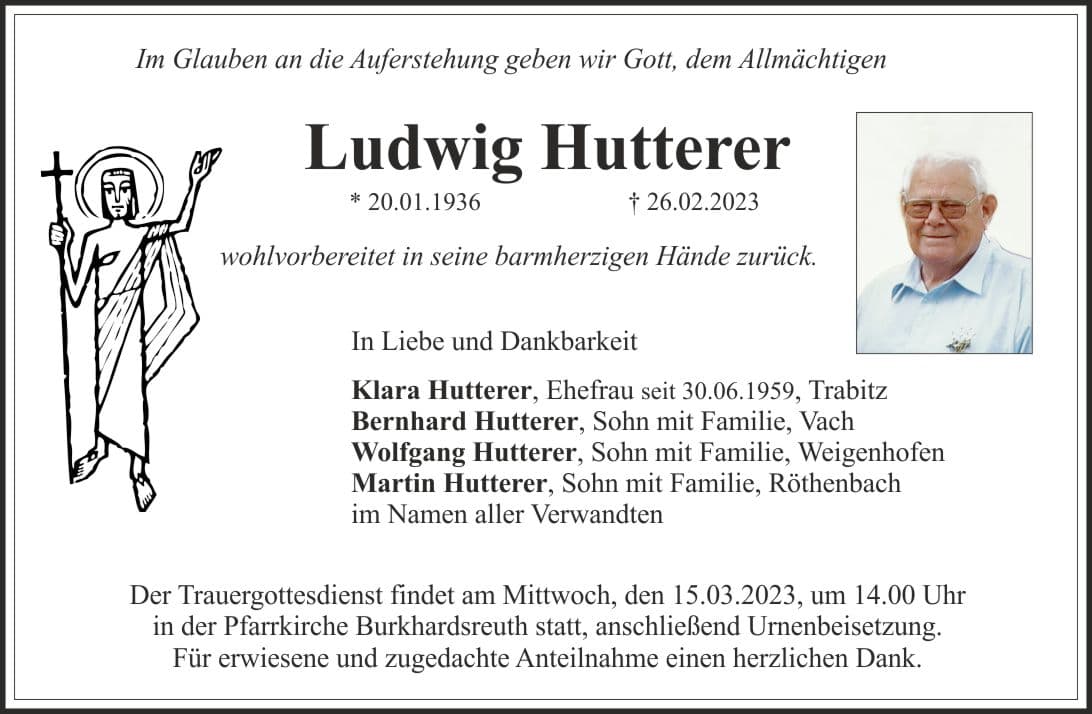 Herr Ludwig Hutterer