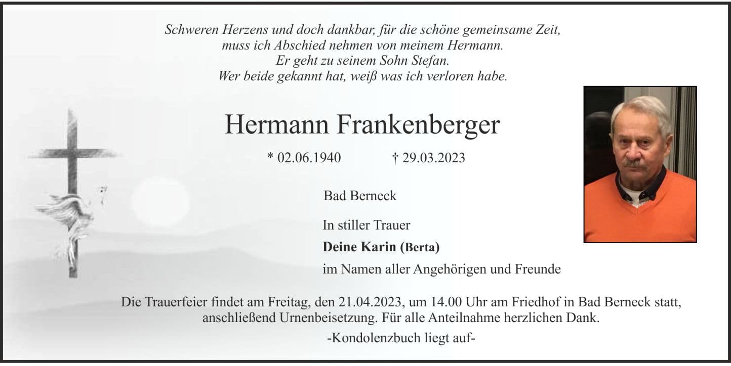 Herr Hermann Frankenberger