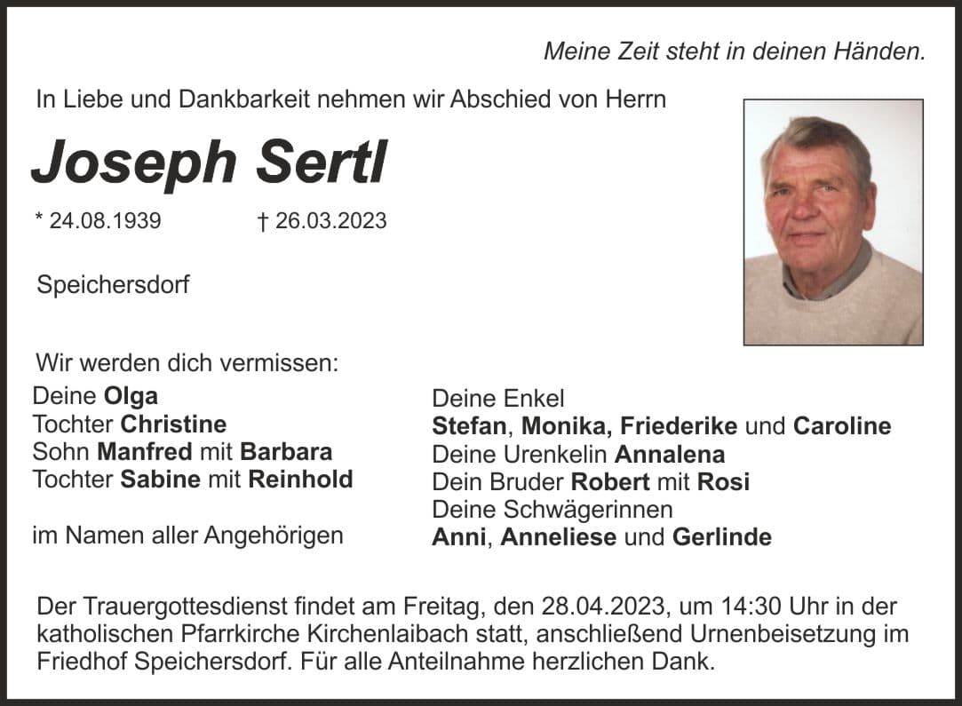 Herr Joseph Sertl