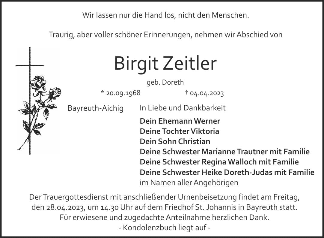 Frau Birgit Zeitler