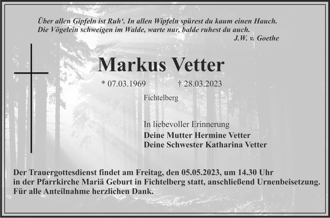 Herr Markus Vetter