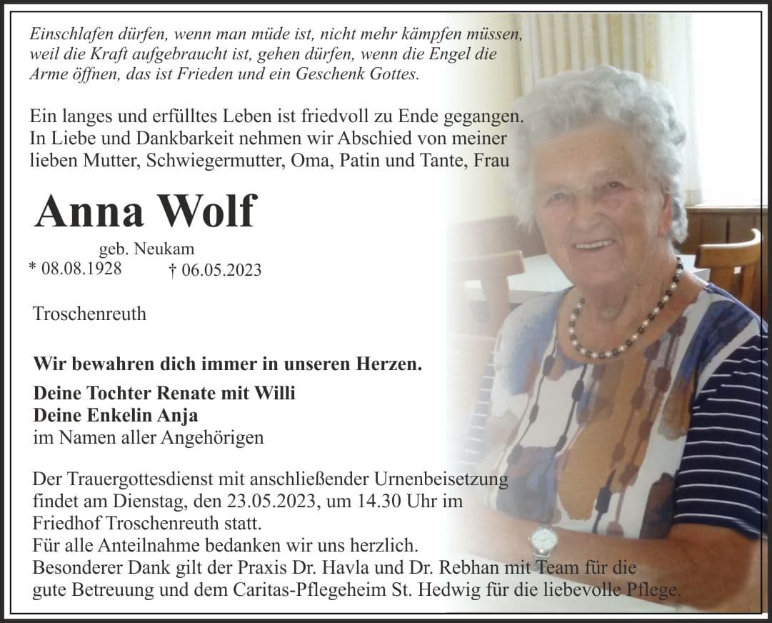Frau Anna Wolf
