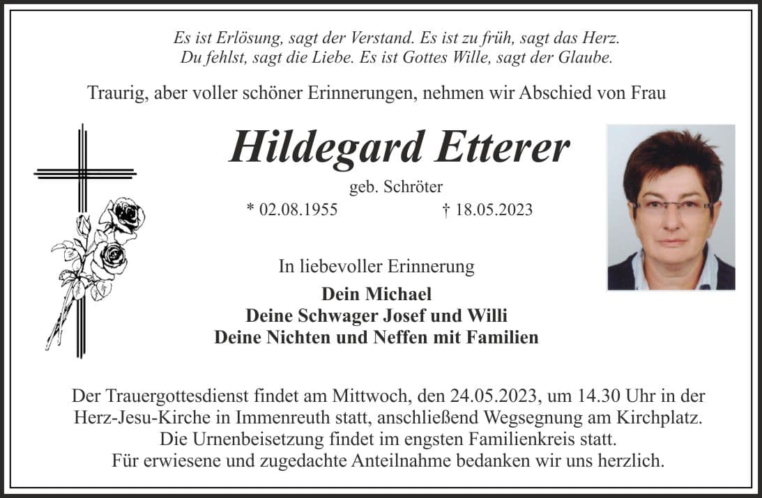 Frau Hildegard Etterer