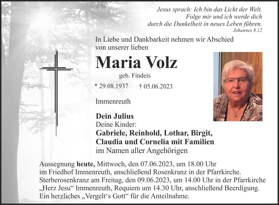 Frau Maria Volz