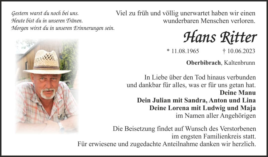Herr Hans Ritter