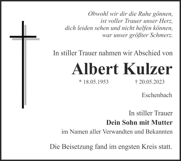 Herr Albert Kulzer