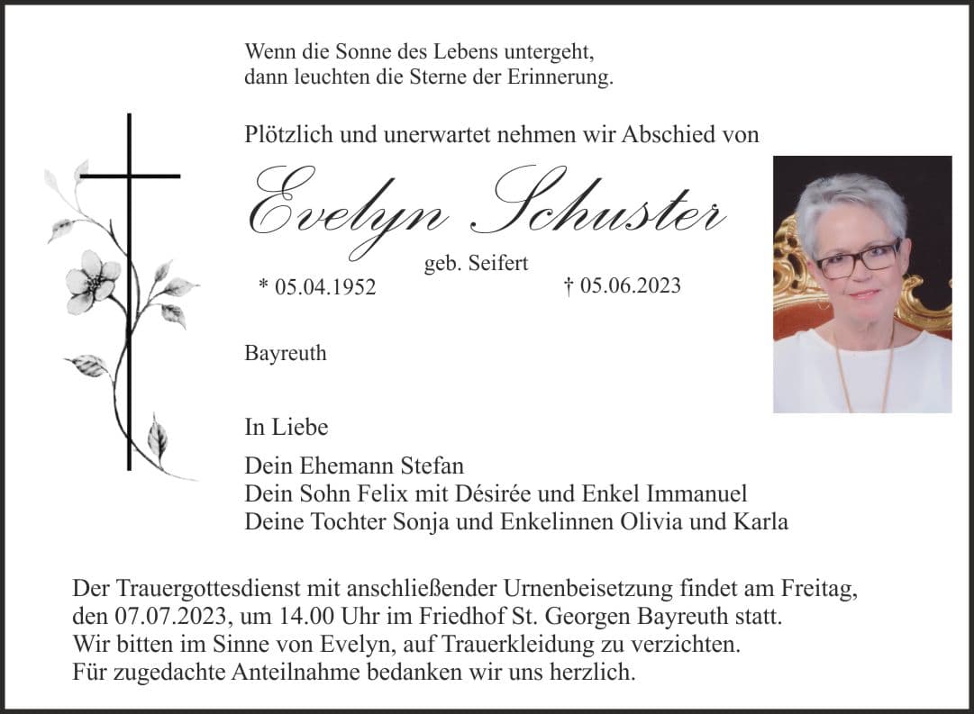 Frau Evelyn Schuster