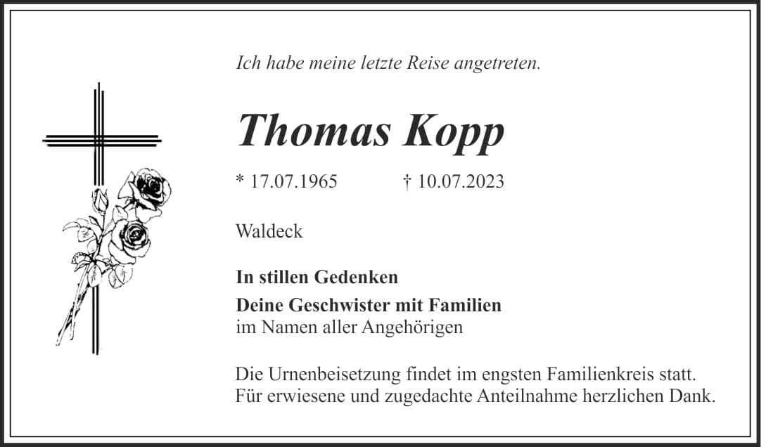 Herr Thomas Kopp
