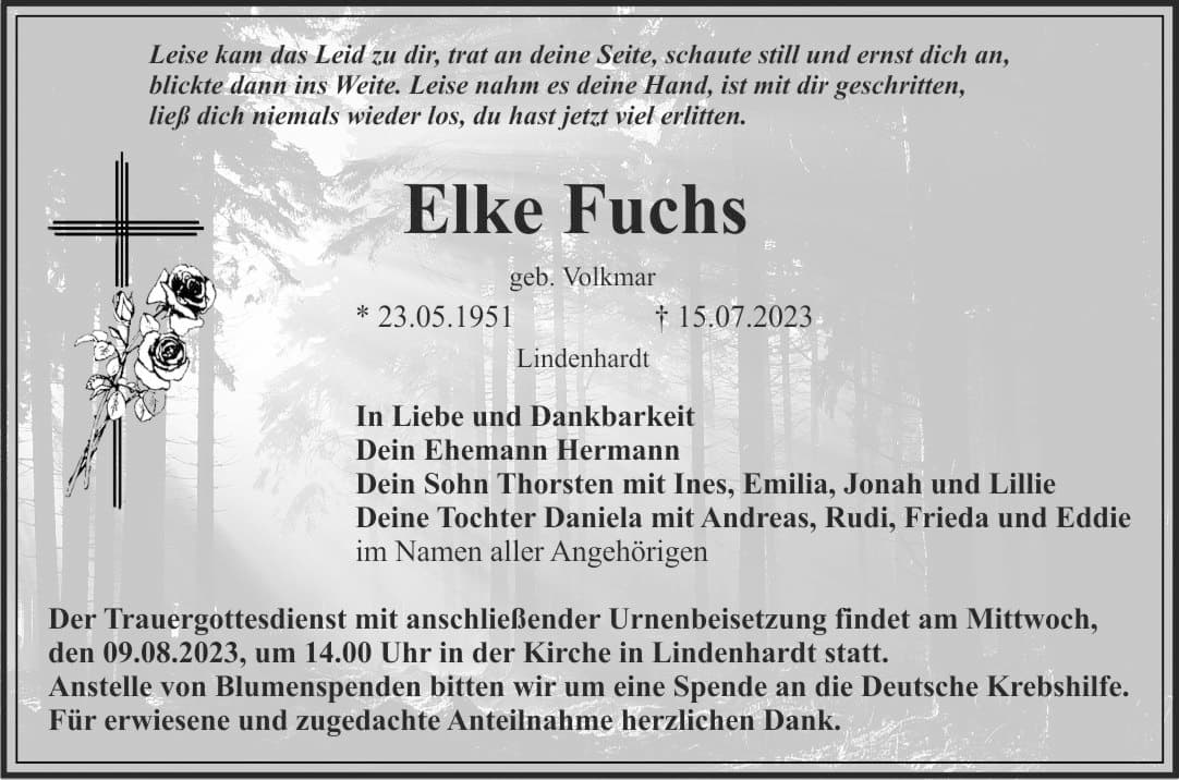 Frau Elke Fuchs
