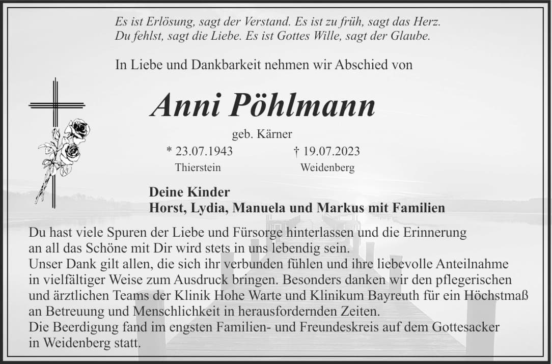 Frau Anna Pöhlmann