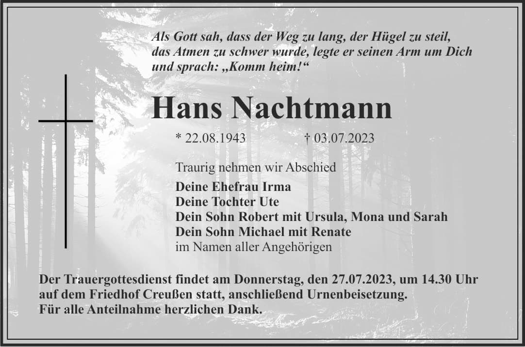 Herr Hans Nachtmann